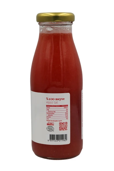 Sade Organik Organik Limonata 250ml - Organik Çilekli Limonata 250 ml 2'li Paket - 3