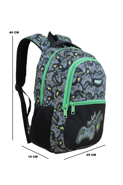 Kidessa 1269 Anatomik Sırt Yapılı Unisex İlkokul Çantası - 8