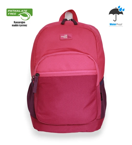 Konfores 1669 Unisex Anatomik Sırtlı Laptop Bölmeli Seyehat Spor ve Okul Çantası - 3