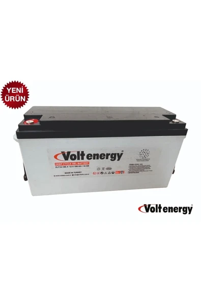 VOLT ENERGY Volt 12 V 180 Amper Jel Akü Deep Cycle Nanocarbon