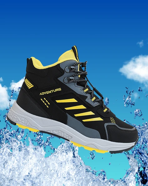 Kidessa 1783 Anatomik Tabanlı Lastik Bağcıklı Çocuk Trekking Spor Bot - Resim 6