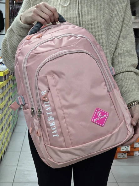 Jack Taılor 2110-60020 Unisex Anatomik Sırt Destekli Günlük ve Okul Sırt Çantası