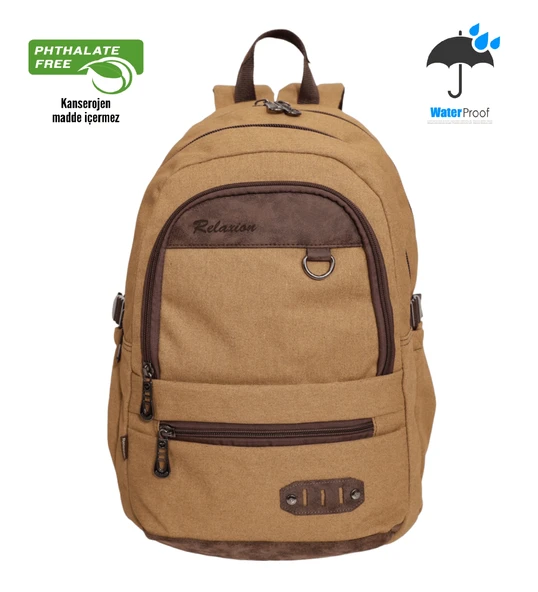 Konfores 1672 Unisex Anatomik Sırtlı Laptop Bölmeli Seyehat Spor ve Okul Çantası ürün görseli 1