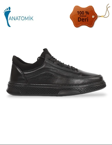 Konfores 1852 Hakiki Deri Anatomik Tabanlı Erkek Günlük Ayakkabı - 8