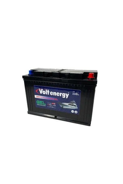 12 V 110 Amper Deep Cycle Marin Jel Nanocarbon Akü(ÜRETİM YILI:2025) - 5