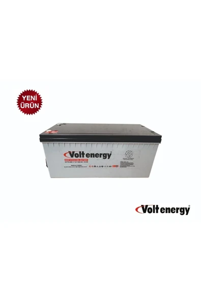 12 V 200 Amper Jel Akü Deep Cycle Nanocarbon (ÜRETİM YILI:2025)