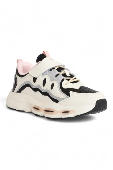 Kidessa 2082 Anatomik Tabanlı Ultra Hafif Kız Çocuk Sneakers Ayakkabı - Resim 6