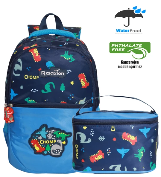 Kidessa 1057 Figürlü Anatomik Sırt İlkokul Çantası - 8