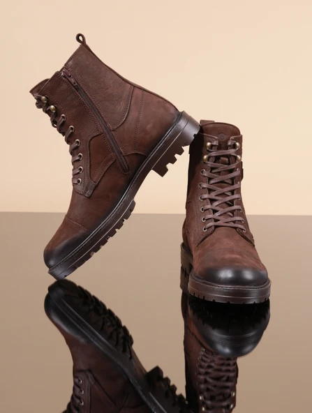 Konfores 1069 Hakiki Deri Anatomik Erkek Bot ürün görseli 1