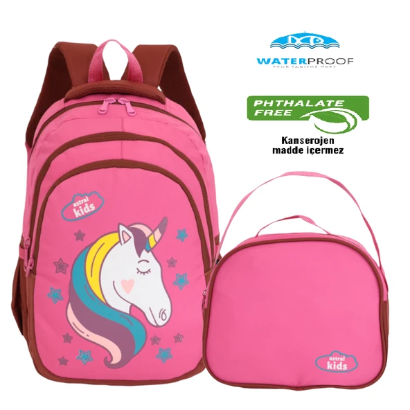 Kidessa 1231 Anatomik Sırtlı Yapılı İlkokul Çantası - Resim 7