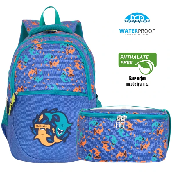 Kidessa 1057 Figürlü Anatomik Sırt İlkokul Çantası - 5