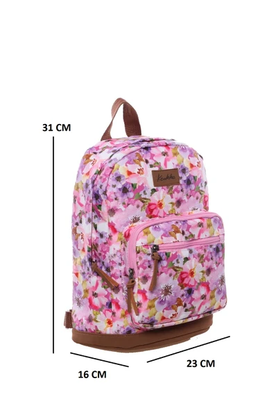 Konfores 1579 Su Geçirmez Kumaş Lüks Bayan Günlük Mini Sırt Çantası - 2