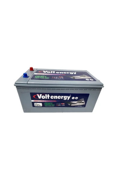VOLT ENERGY 12 V 225 Amper Deep Cycle Marin Jel Nanocarbon Akü Üretim Yılı:(2025)