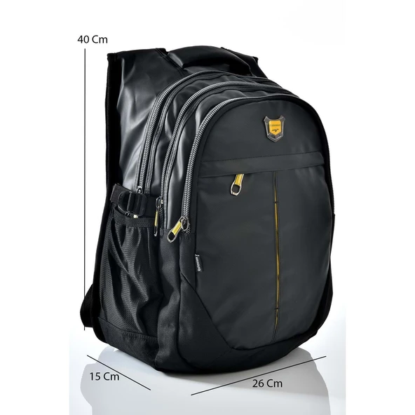 Konfores 1553-2235 Unisex Anatomik Yarasa Sırt Okul Çantası - 7