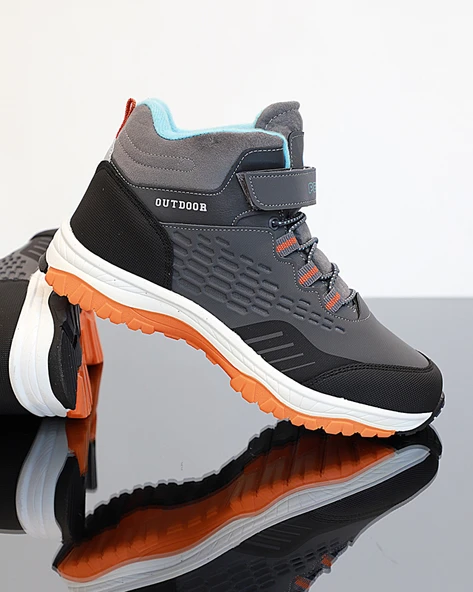 Kidessa 1767 Anatomik Tabanlı Bantlı Çocuk Trekking Spor Bot - 2