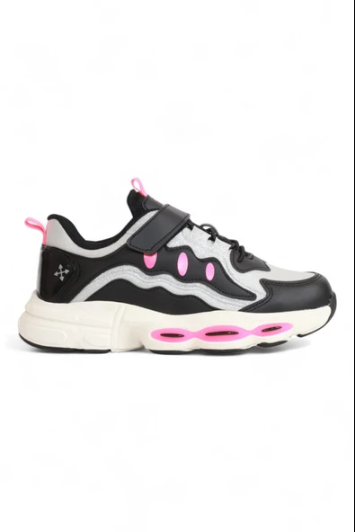 Kidessa 2082 Anatomik Tabanlı Ultra Hafif Kız Çocuk Sneakers Ayakkabı - 2