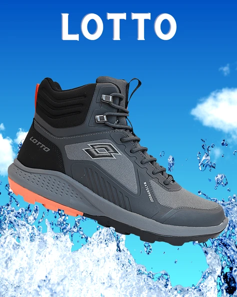 Lotto 1771-Crowel Anatomik Tabanlı Waterproof Trekking Spor Bot - 3