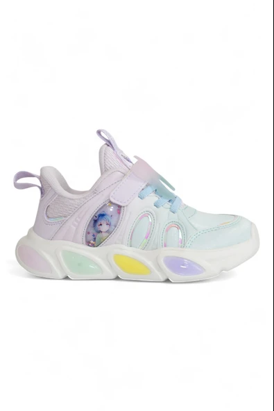 Kidessa 2085-Pepino Anatomik Tabanlı Kız Çocuk Günlük Işıklı Spor Ayakkabı - 3