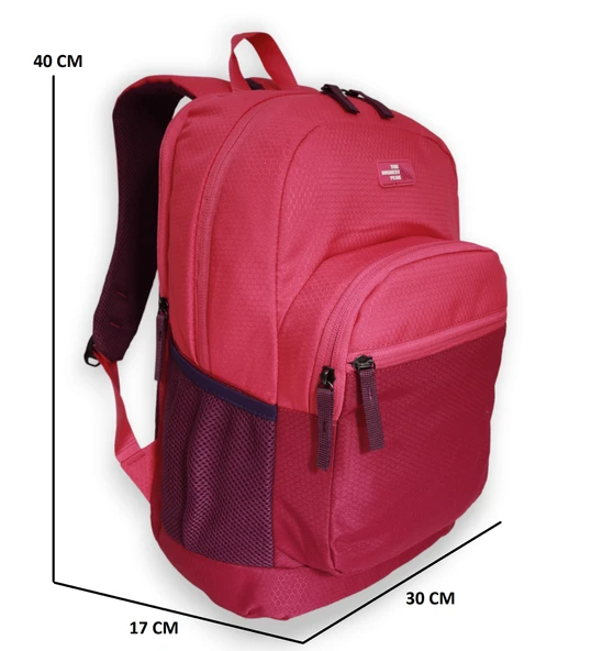 Konfores 1669 Unisex Anatomik Sırtlı Laptop Bölmeli Seyehat Spor ve Okul Çantası - Resim 6