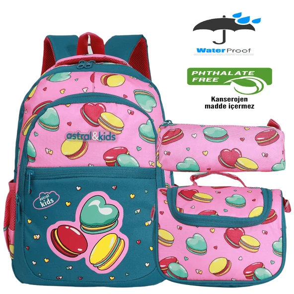 Kidessa 1308 Anatomik Sırtlı Yapılı Unisex İlkokul Çantası - 7