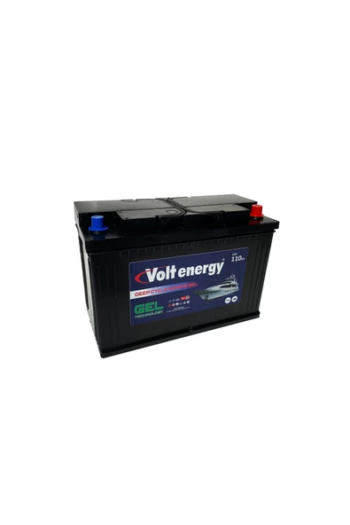 12 V 110 Amper Deep Cycle Marin Jel Nanocarbon Akü(ÜRETİM YILI:2025) - 4