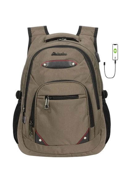 Konfores 1551-2225 Unisex Anatomik Yarasa Sırt Okul Çantası - 5