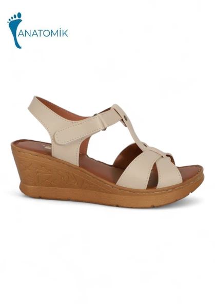 Konfores 2027-492076 Tam Anatomik Tabanlı Kadın Sandalet