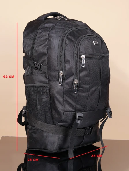 Konfores 1049 Çadır Kumaş Seyehat ve Dağcı Sırt Çantası - 2