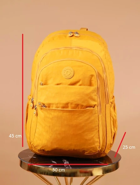 Konfores 1012 Klinkır Su Geçirmez Kumaş Sırt Çantası - 12
