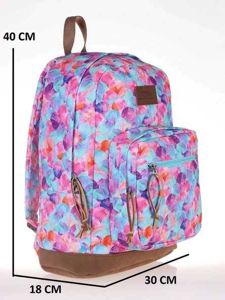 Konfores 1699-Anatomik Sırt Destekli Ortaokul Lise ve Günlük Sırt Çantası - 8