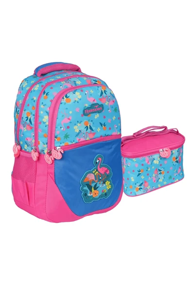 Relaxion Yeni Sezon Figürlü Unisex İlkokul Çantası İkili Takım - 5