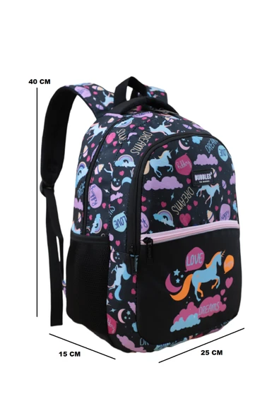 Kidessa 1269 Anatomik Sırt Yapılı Unisex İlkokul Çantası - 12