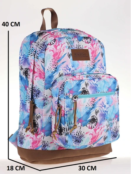 Konfores 1699-Anatomik Sırt Destekli Ortaokul Lise ve Günlük Sırt Çantası - 12