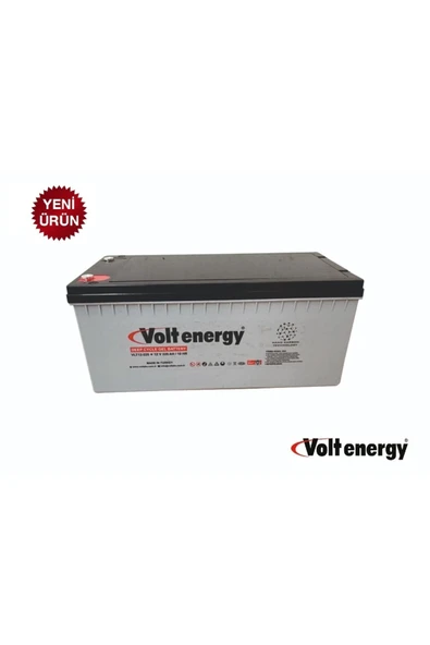 12 V 225 Amper Jel Akü Deep Cycle Nanocarbon (ÜRETİM YILI: 2025)