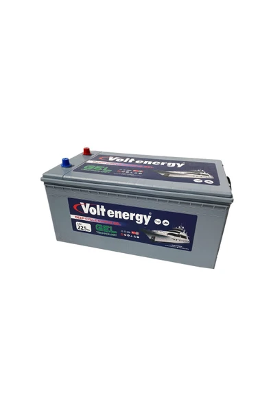 12 V 225 Amper Deep Cycle Marin Jel Nanocarbon Akü (Üretim Yılı:2025) - 5