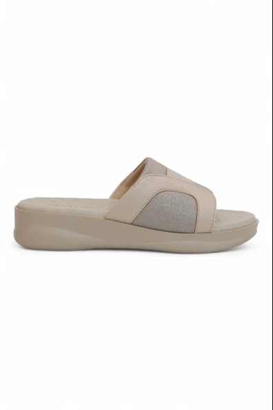 2108-9975-13 Tam Anatomik Masaj Tabanlı Kadın Terlik ürün görseli 1