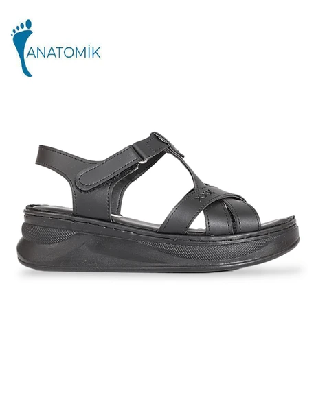 Konfores 1895-492090 Tam Anatomik Tabanlı Kadın Sandalet