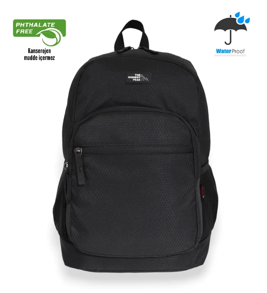 Konfores 1669 Unisex Anatomik Sırtlı Laptop Bölmeli Seyehat Spor ve Okul Çantası - 5