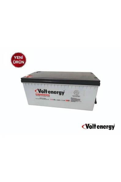 12 V 200 Amper Jel Akü Deep Cycle Nanocarbon (ÜRETİM YILI:2025) - 3