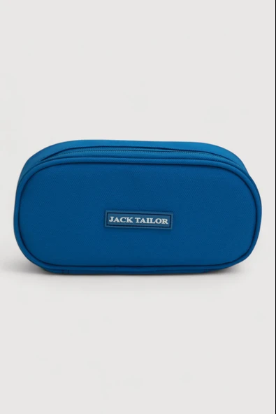 Jack Taılor 2112 İthal Yıkanabilir Kumaş Çift Bölmeli Gözlü Kalemlik Kalem Kutusu - 6