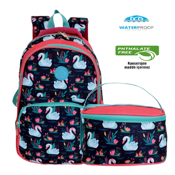 Kidessa 1302 Anatomik Sırtlı Yapılı Unisex İlkokul Çantası - 5