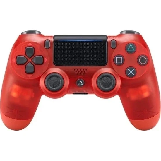 Sony DualShock 4 V2 Şeffaf Kırmızı ZCT2 Kablosuz PS4 Oyun Kolu​​​​​​​