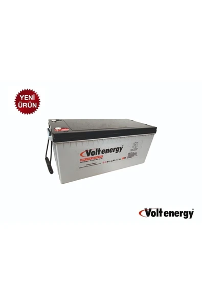 12 V 200 Amper Jel Akü Deep Cycle Nanocarbon (ÜRETİM YILI: 2025) - 3