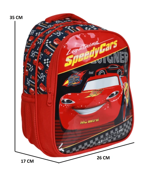 Kidessa 1668 Anatomik Sırtlı Yapılı Erkek Çocuk Beslenmeli İlkokul Çantası - Resim 7