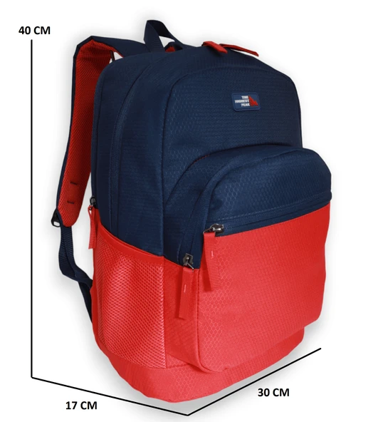 Konfores 1669 Unisex Anatomik Sırtlı Laptop Bölmeli Seyehat Spor ve Okul Çantası - Resim 9