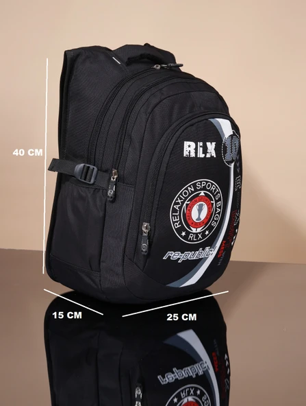 Konfores 1058 Anatomik Yarasa Sırt Okul Çantası - 7