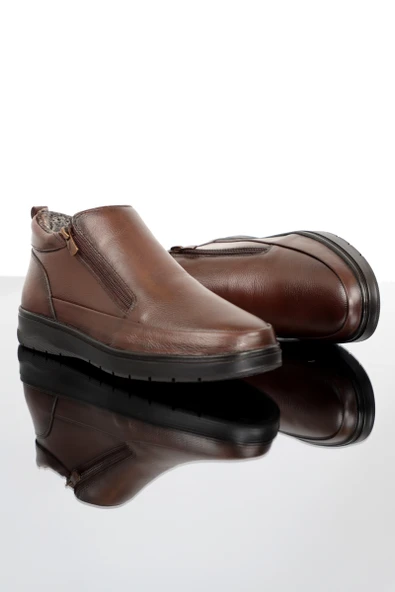 Konfores 391 Hakiki Deri Anatomik Erkek Bot - Resim 5