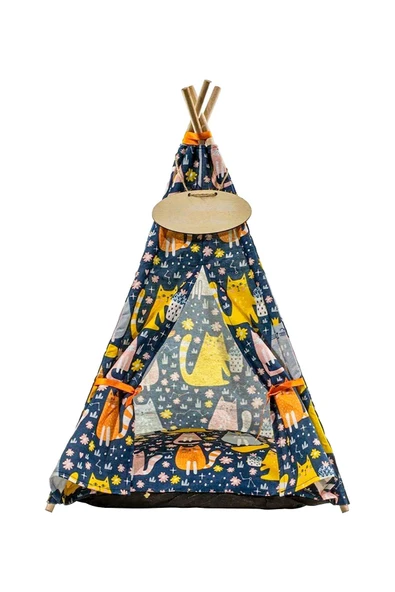 Yıkanabilir Kedi, Köpek Çadırı, Kedi Köpek Evi, Kolay Kurulabilir - 6