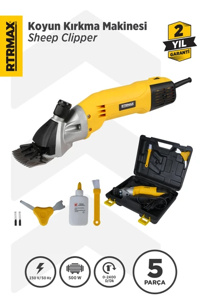 RTM923 Koyun Kırkma Makinası 500 W