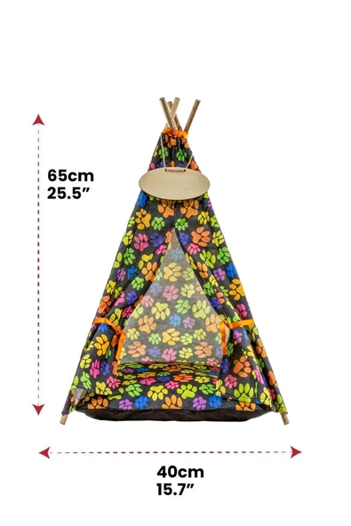 Yıkanabilir Kedi, Köpek Çadırı, Kedi Köpek Evi, Kolay Kurulabilir - 4